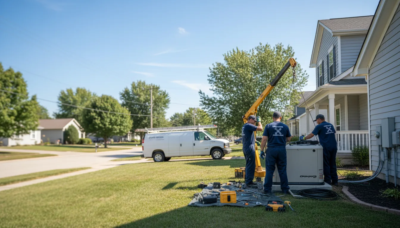 Generator Installation in Burleson, TX near me